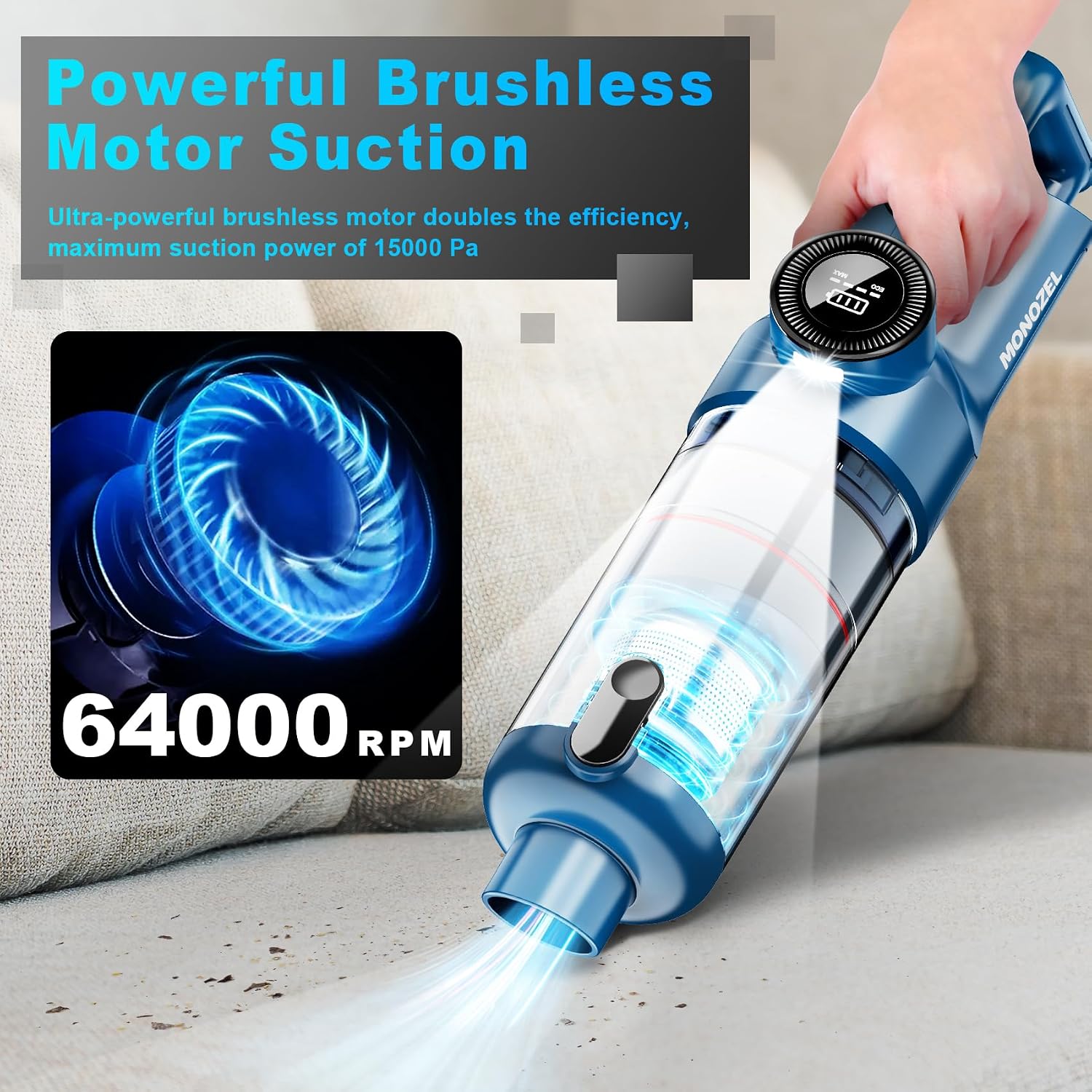 MONOZEL Handheld Vacuum Store